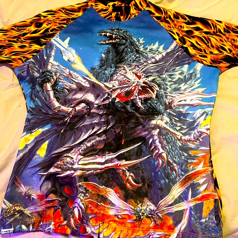Godzilla Zip Up